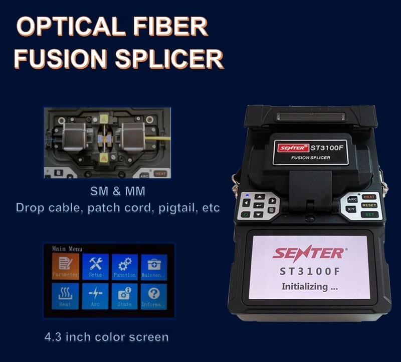 st3100f 4 motors fusion splicer 10